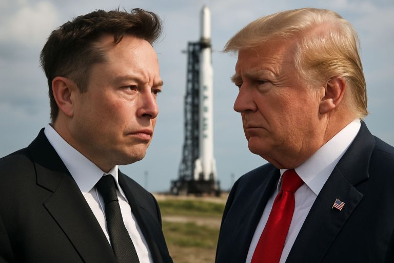 „SpaceX 22 milijardai rizikoje: Elono Musko ir Trumpo konfliktas siunčia sukrėtimus JAV kosmoso programoms“